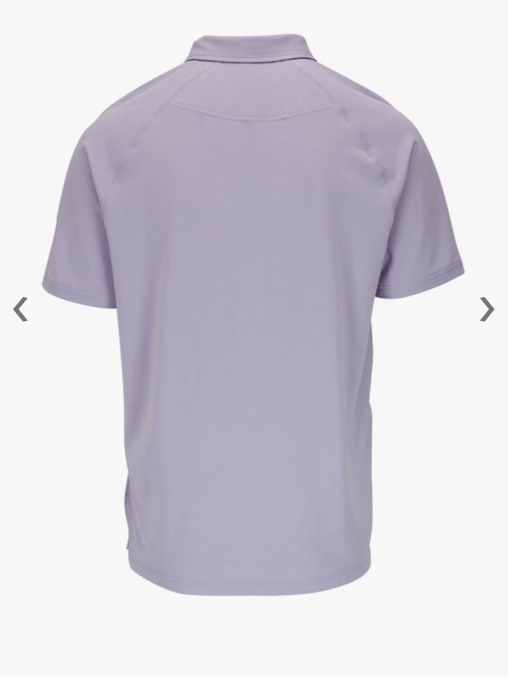 Rhône Men’s Delta Lavender Short Sleeve Polo size Large - Picture 6 of 7